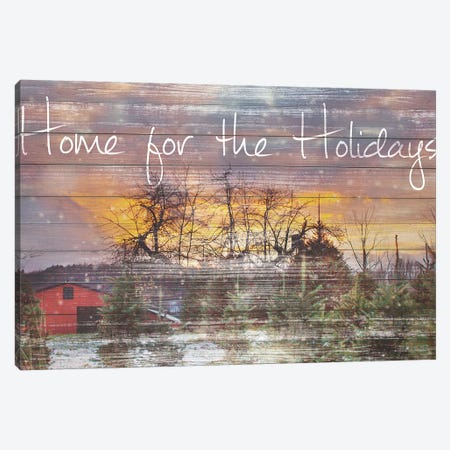Home for the Holidays Canvas Print #KPO8} by Kelly Poynter Canvas Print