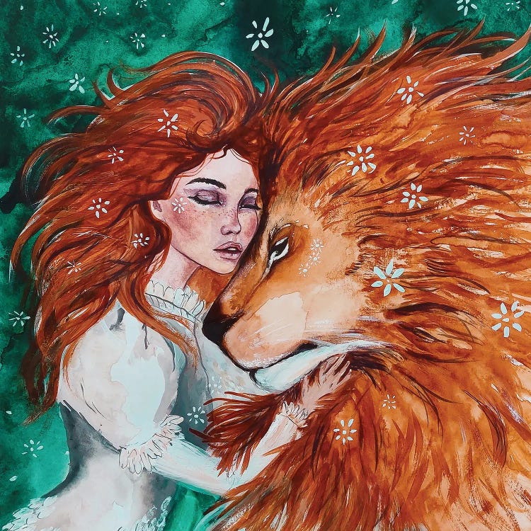 Libra Love by Karli Perold wall art