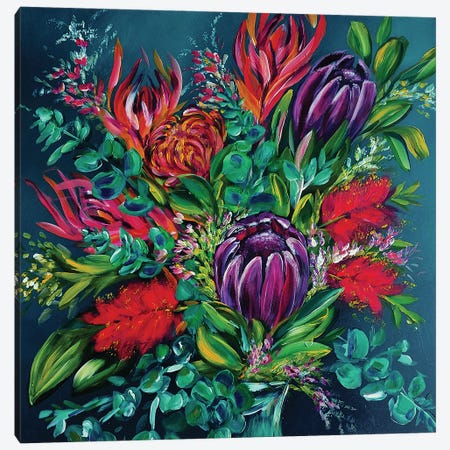 Fynbos Bouquet Canvas Print #KPR13} by Karli Perold Canvas Art