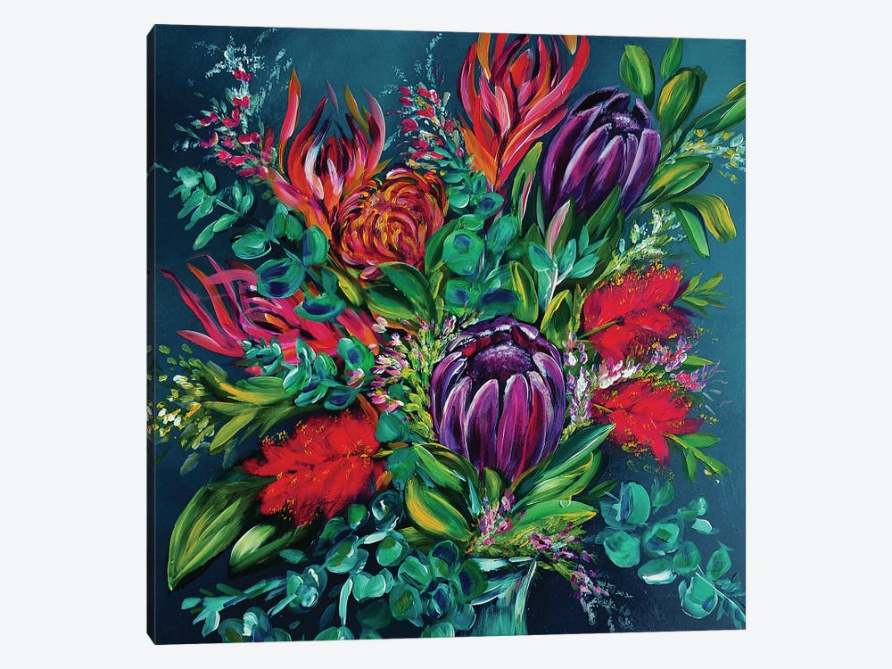 Fynbos Bouquet by Karli Perold 1-piece Canvas Wall Art