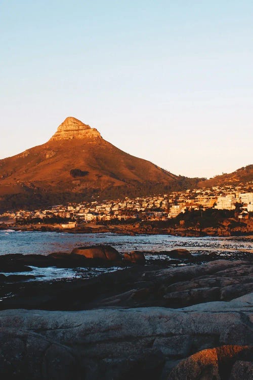 Lion's Head Mountain Cape Town by Karli Perold wall art