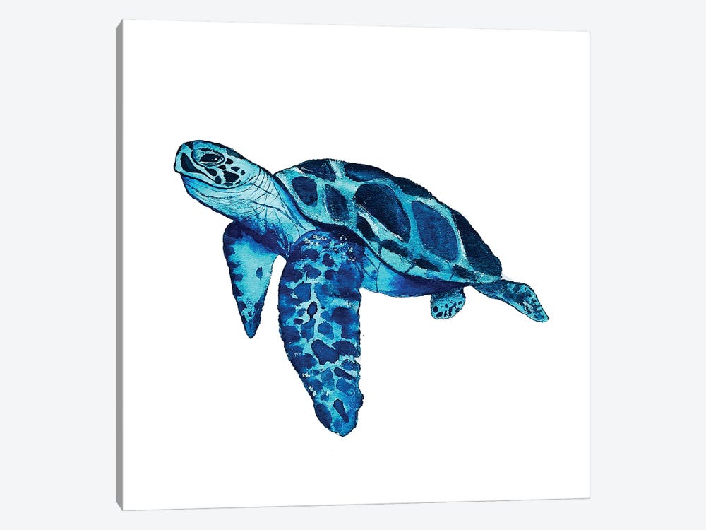 Sea Turtle II by Karli Perold 1-piece Art Print