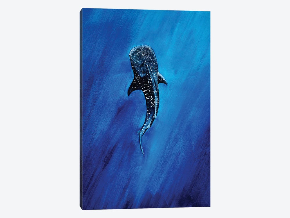 Whaleshark II by Karli Perold 1-piece Canvas Print