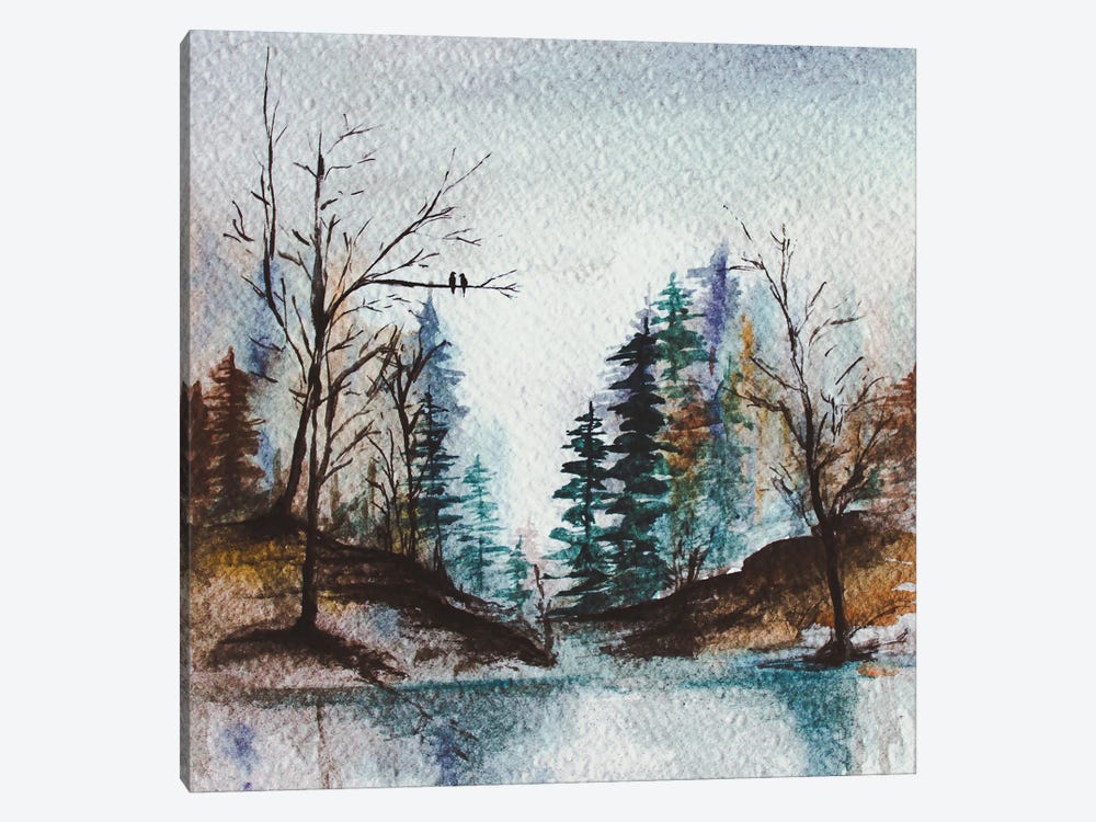 Forest by Karli Perold 1-piece Canvas Artwork
