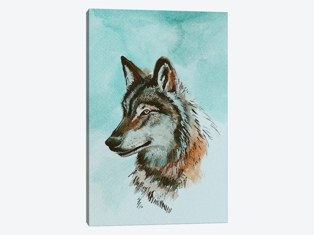 Wolf by Karli Perold 1-piece Art Print