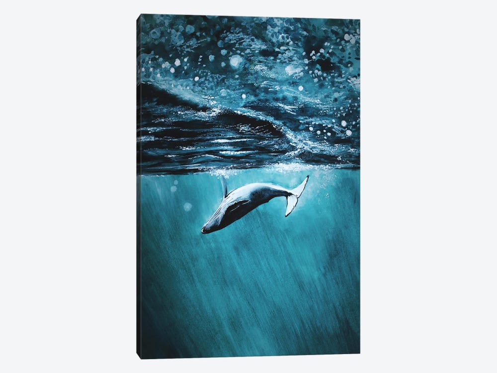 Submerged by Karli Perold 1-piece Canvas Wall Art