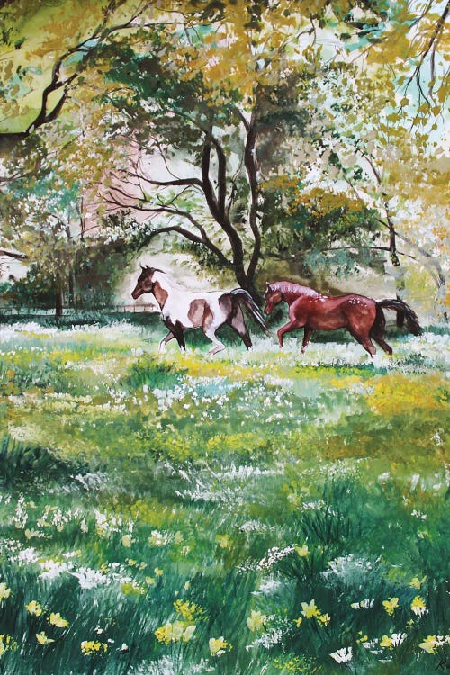 Wild Horses by Karli Perold wall art