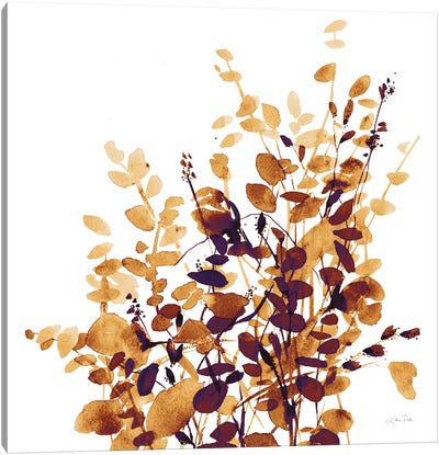 Brown Botanicals Canvas Art Print