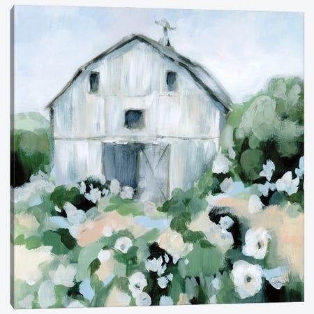 Summer Barn Canvas Print #KPT23} by Katrina Pete Art Print