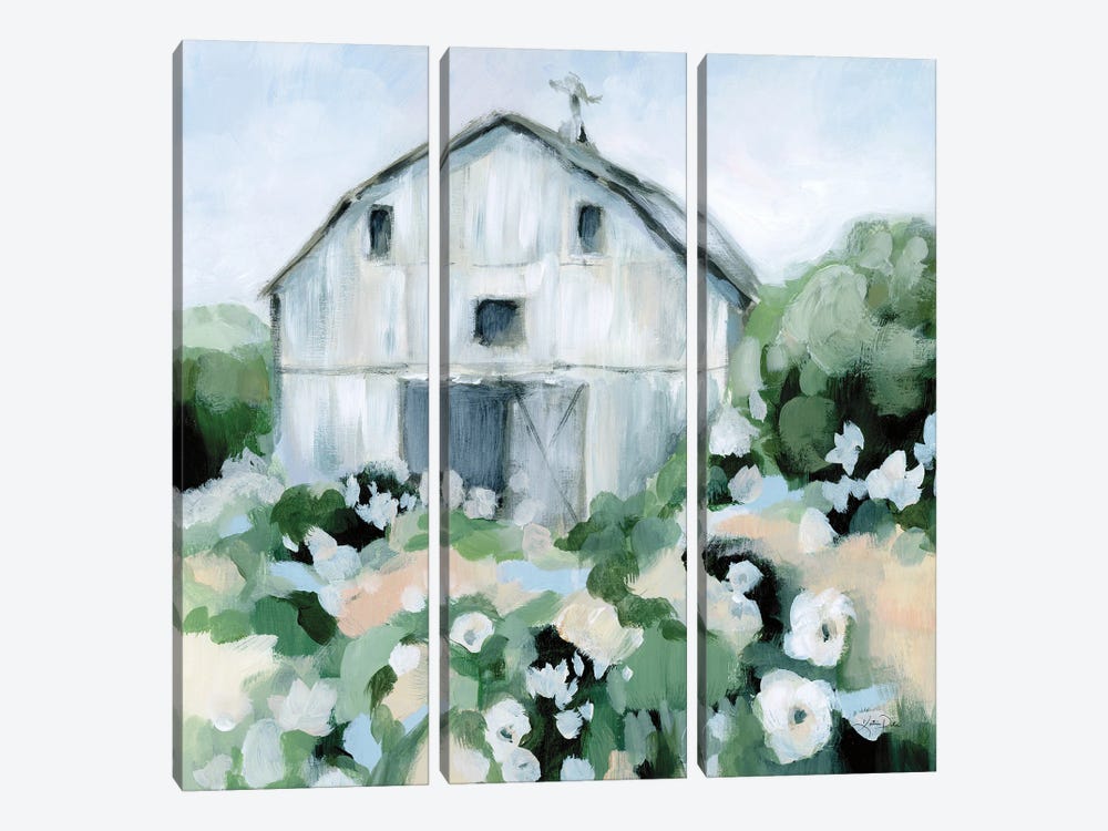 Summer Barn by Katrina Pete 3-piece Art Print
