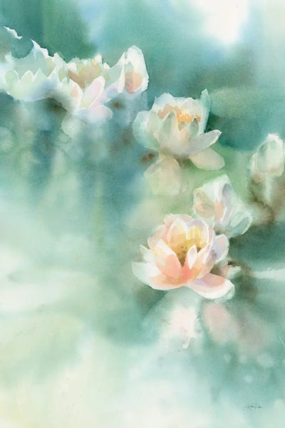 Water Lilies: Water Lily I by Katrina Pete