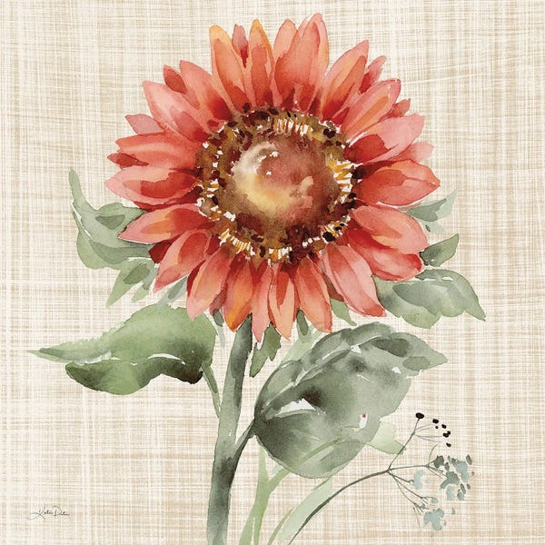 Fine Art Print: Autumn Ramble II Linen by Katrina Pete