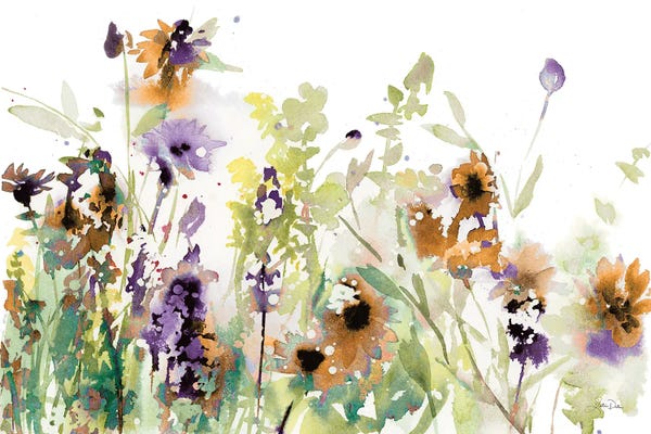 Wildflowers: Autumn Meadow Flowers by Katrina Pete