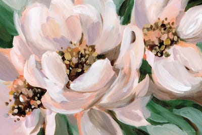 Blush Peonies by Katrina Pete multi panel art