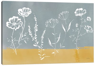Cottage Wildflowers V Canvas Art Print - Wildflowers
