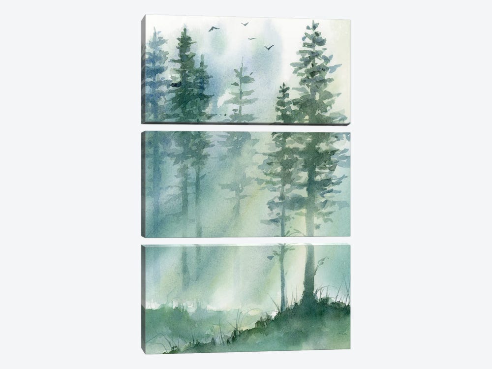 Forest Light by Katrina Pete 3-piece Canvas Print