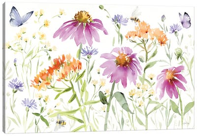 Wild For Wildflowers I Canvas Art Print - Wildflowers