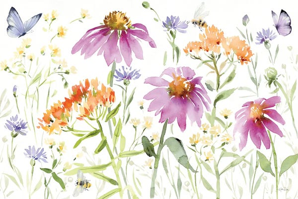 Katrina Pete: Wild For Wildflowers I by Katrina Pete