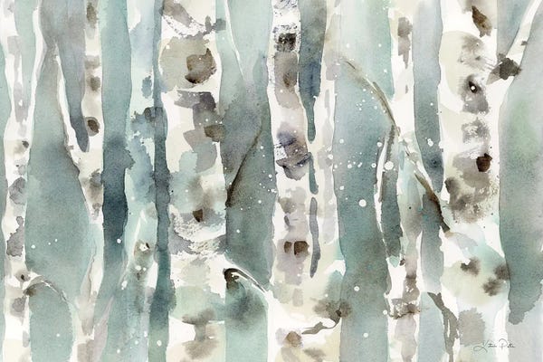 Katrina Pete: Winter Birches by Katrina Pete