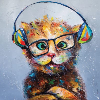 Too Loud For Me by KuptsovaArt art print