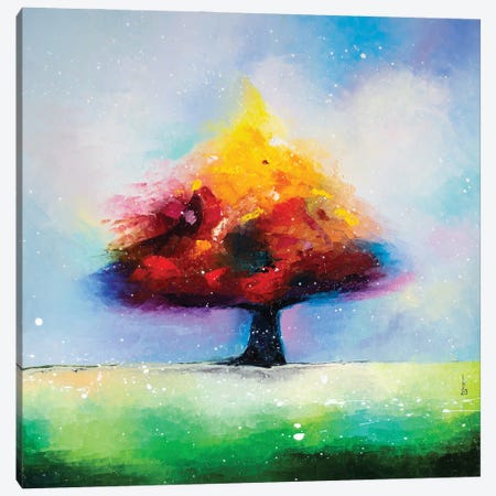 Lonely Tree Canvas Print #KPV105} by KuptsovaArt Canvas Print