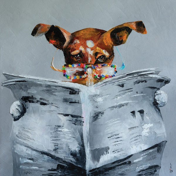 The Modern Man's Best Friend: News For Dog II by KuptsovaArt