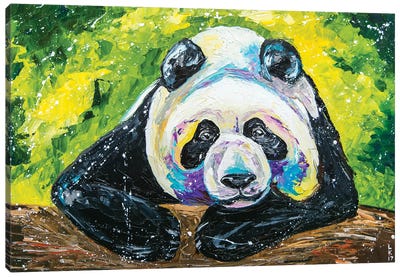 Panda Canvas Art Print - KuptsovaArt