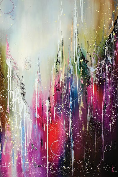 Purple Rocks by KuptsovaArt art print