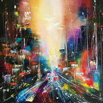 Road To Light by KuptsovaArt canvas print