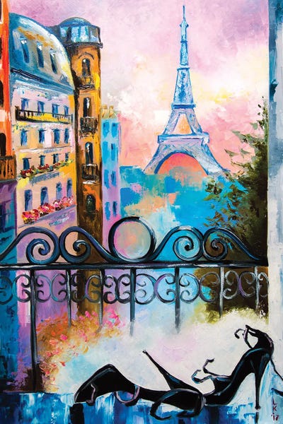 Eiffel Tower: Romantic Date In Paris by KuptsovaArt