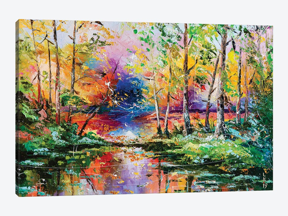 September Forest by KuptsovaArt 1-piece Canvas Artwork