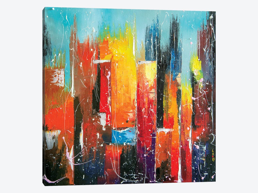 Sunny Downtown by KuptsovaArt 1-piece Canvas Print