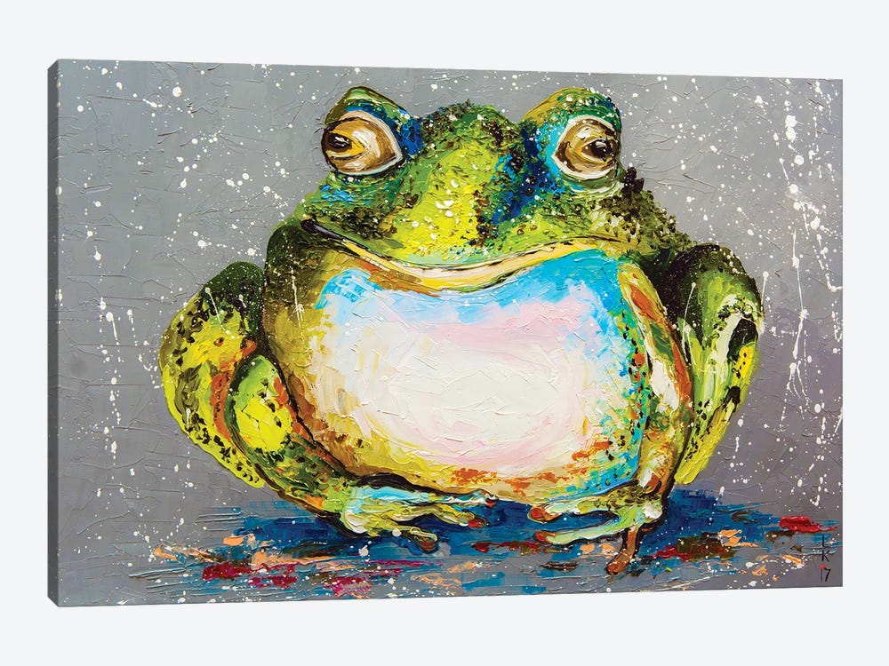 The Toad by KuptsovaArt 1-piece Canvas Art Print