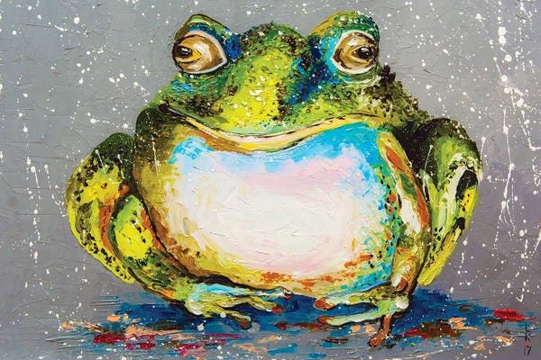 Frogs: The Toad by KuptsovaArt