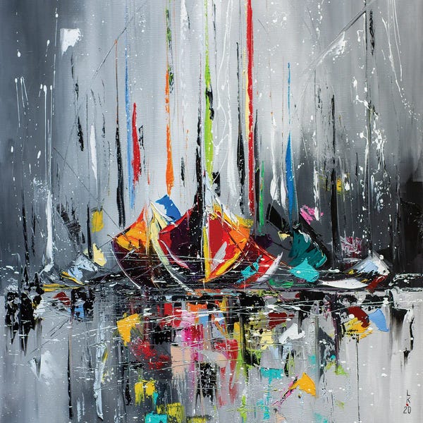 Artists From Ukraine: Waiting For Sailing by KuptsovaArt