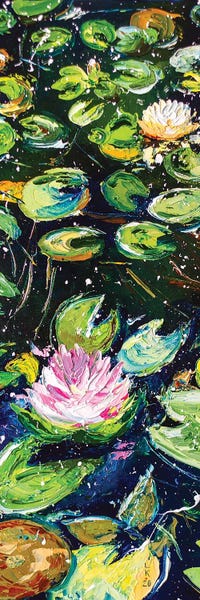 Water Lilies: Water Lilly Pond by KuptsovaArt