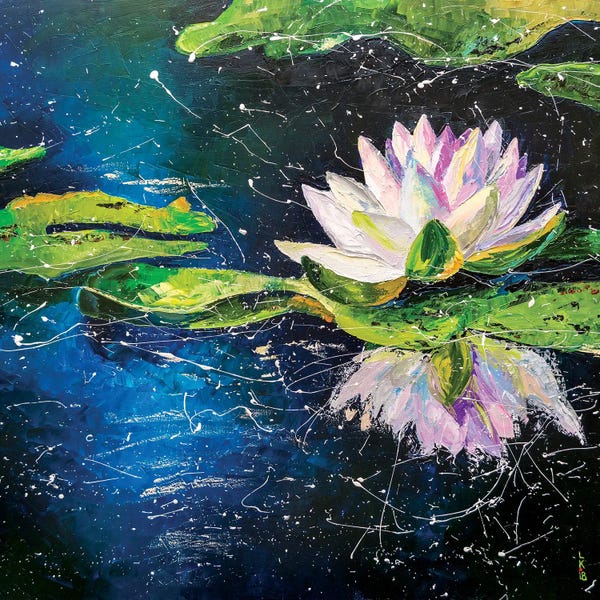 Water Lilies: Water Lilly by KuptsovaArt