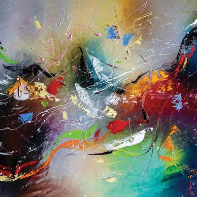 Wave Of Joy by KuptsovaArt canvas print