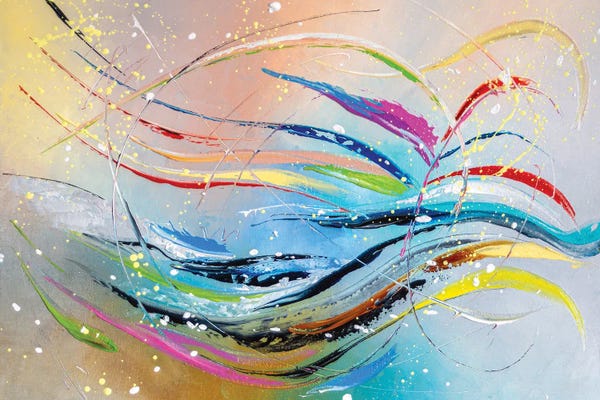 Colorburst: Waves Of Joy by KuptsovaArt