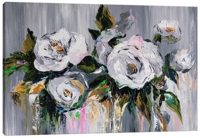 Crying Roses Canvas Art Print