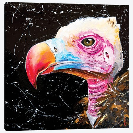 Vulture Canvas Print #KPV190} by KuptsovaArt Canvas Print