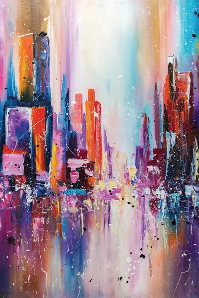 City On Sunset Light