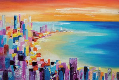 City Of Dream by KuptsovaArt canvas print