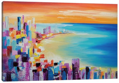 City Of Dream Canvas Art Print - KuptsovaArt