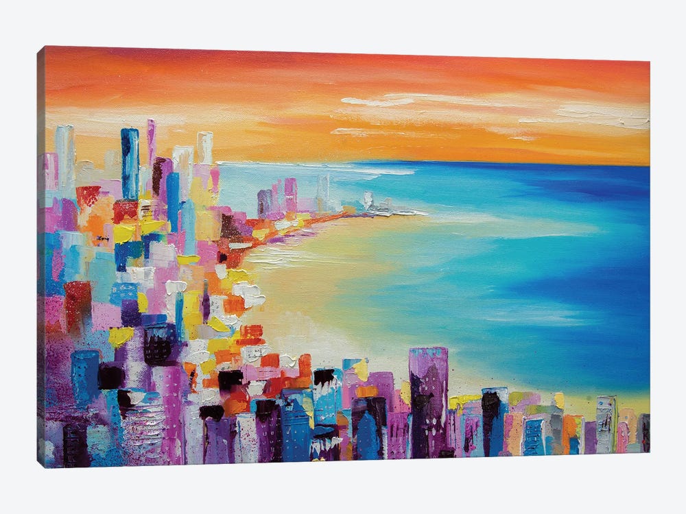 City Of Dream by KuptsovaArt 1-piece Canvas Wall Art