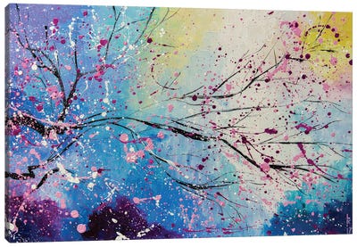 Cherry Blossoms Canvas Art Print - KuptsovaArt