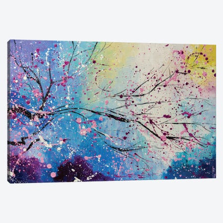 Cherry Blossoms Canvas Print #KPV206} by KuptsovaArt Canvas Wall Art