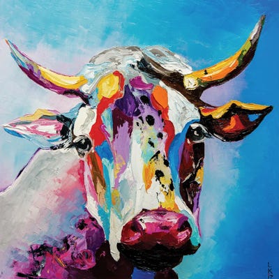 Cow by KuptsovaArt art print