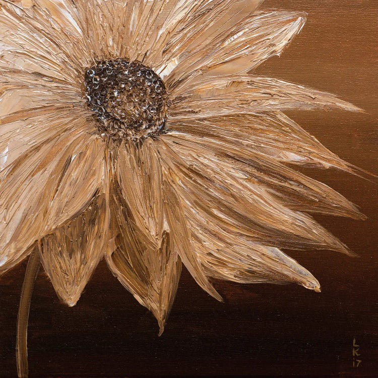 Flower In Sepia