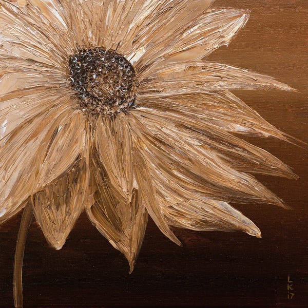 Flower In Sepia